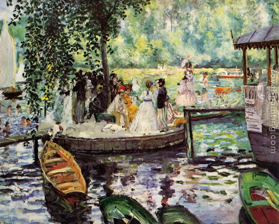 Pierre Auguste Renoir : La Grenouillere III